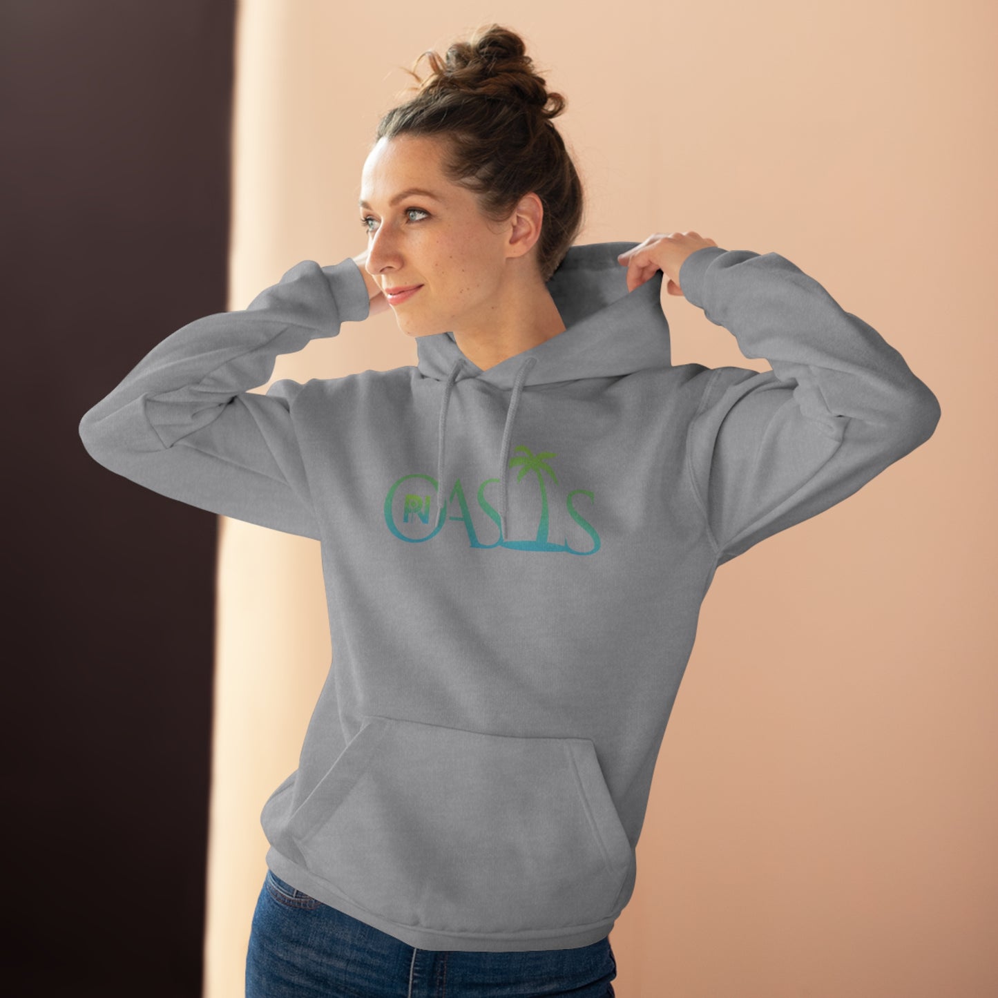 Unisex Pullover Hoodie (PIN Oasis)