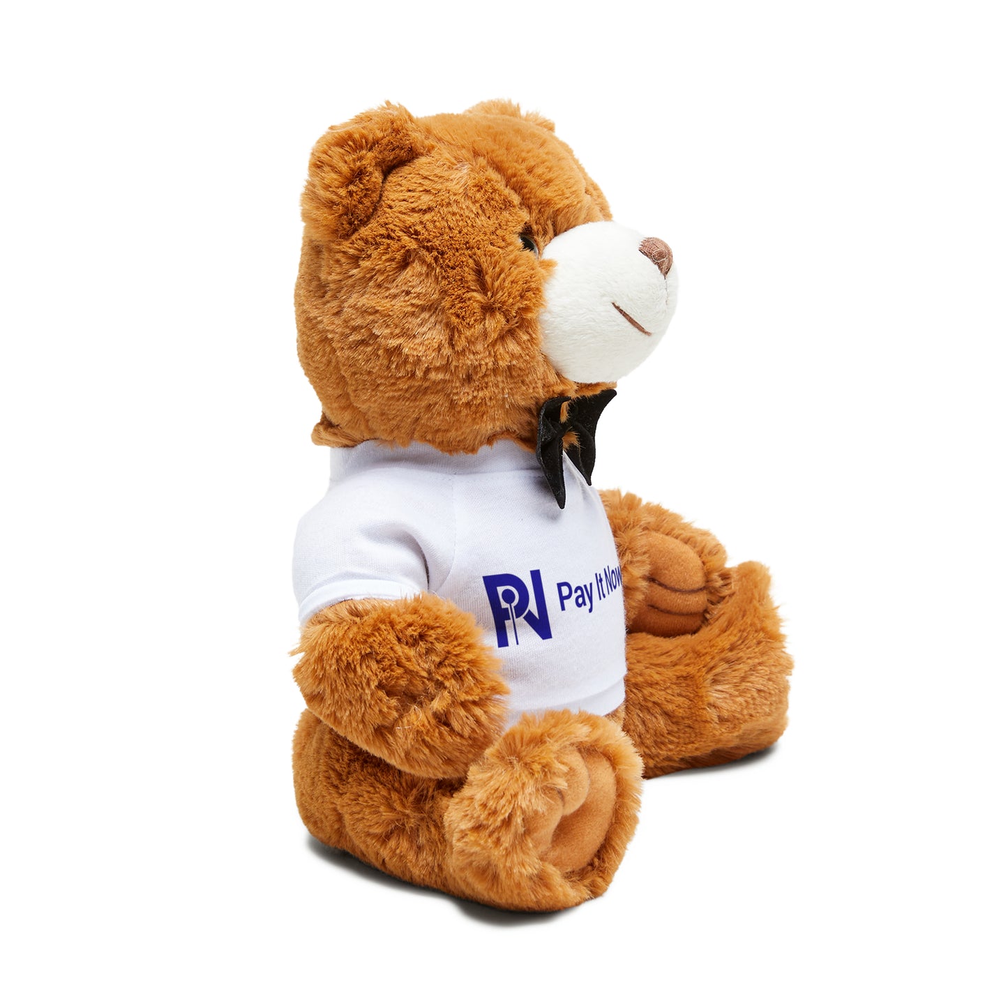Teddy Bear with T-Shirt (Blue Logo)