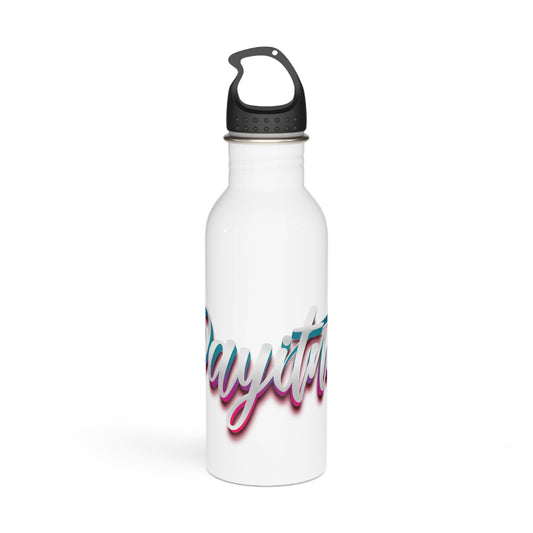 Stainless Steel Water Bottle (Pay It Now Spray Paint)