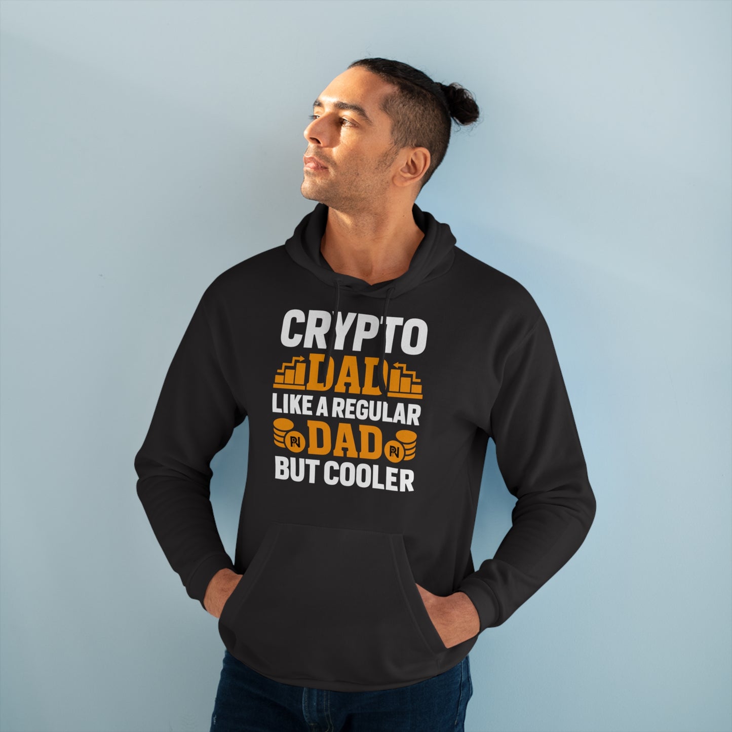 Unisex Pullover Hoodie (Crypto Dad)