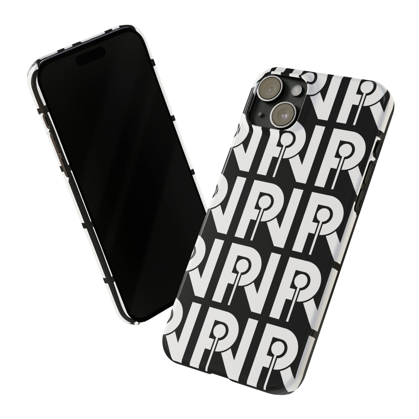 Slim Iphone Phone Case (PIN Logo Black)