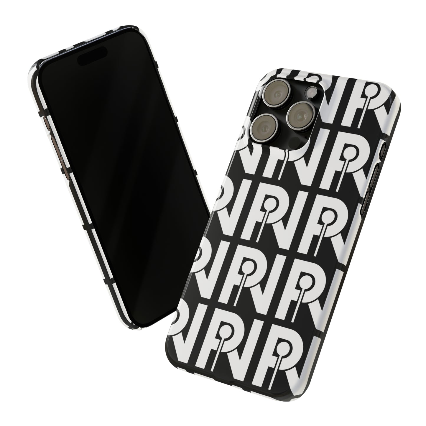 Slim Iphone Phone Case (PIN Logo Black)
