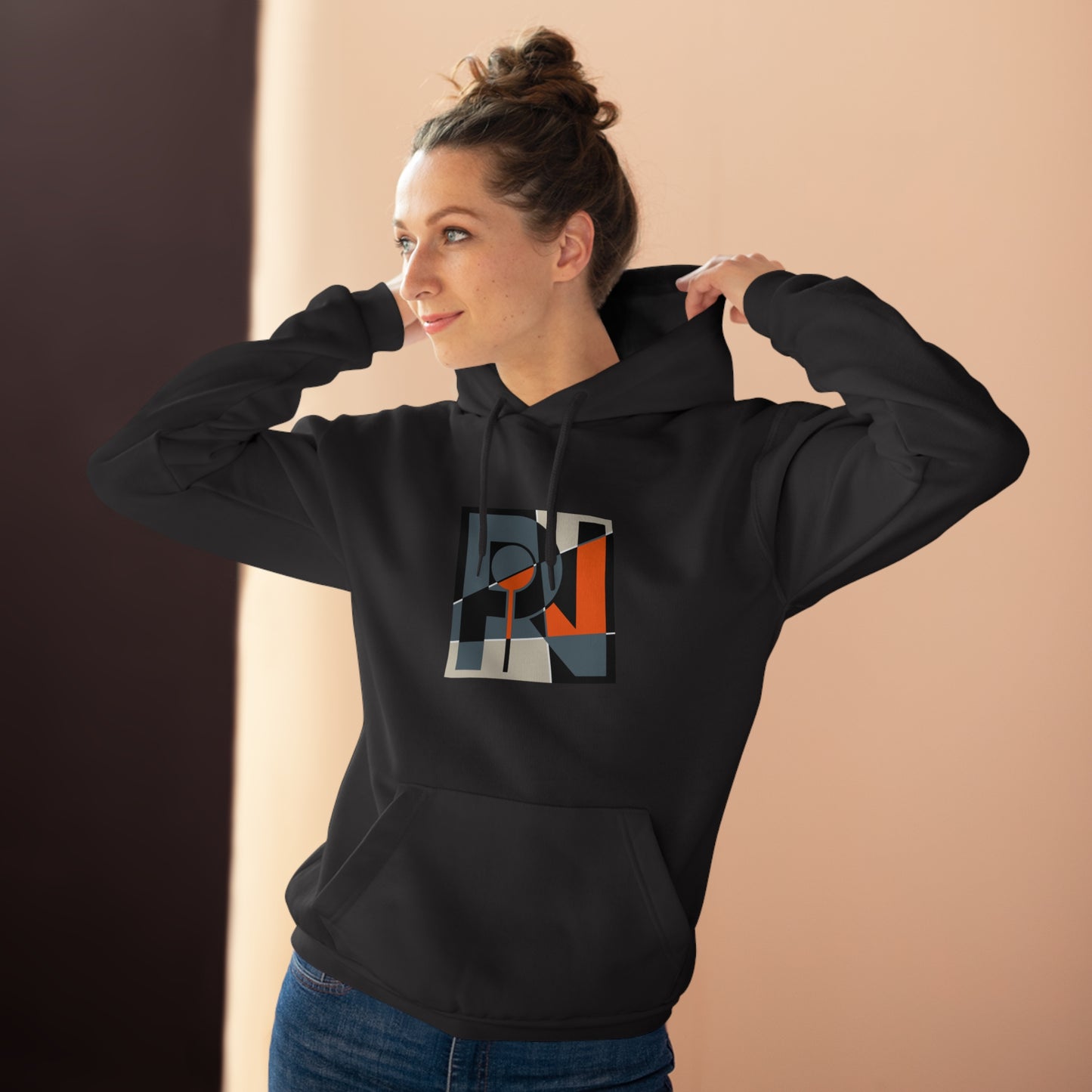 Unisex Pullover Hoodie (PIN Abstract)