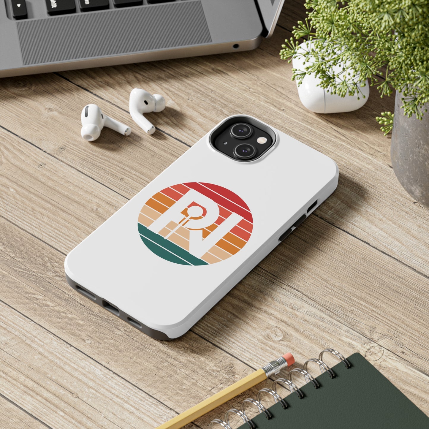 Tough iPhone Case (PIN Sunset White)