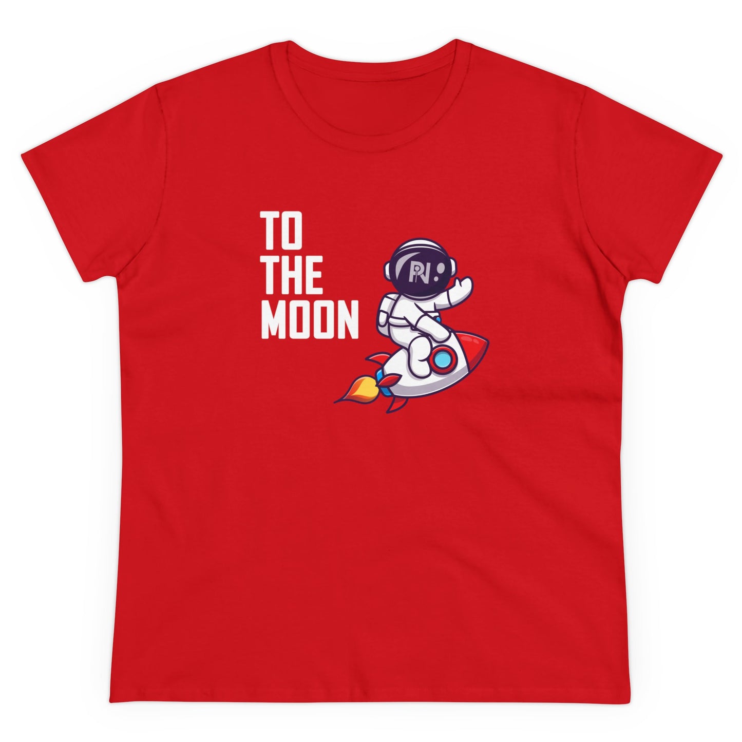 Women's Cotton Tee (To the moon)