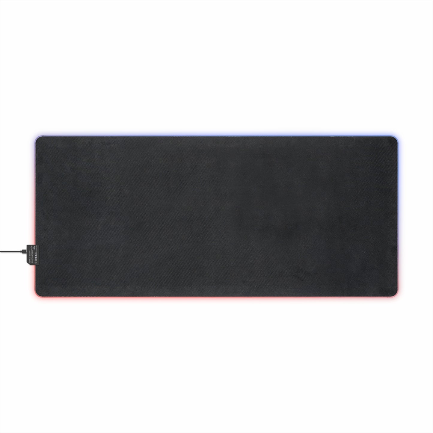 LED Gaming Mouse Pad (Spray Paint Black)