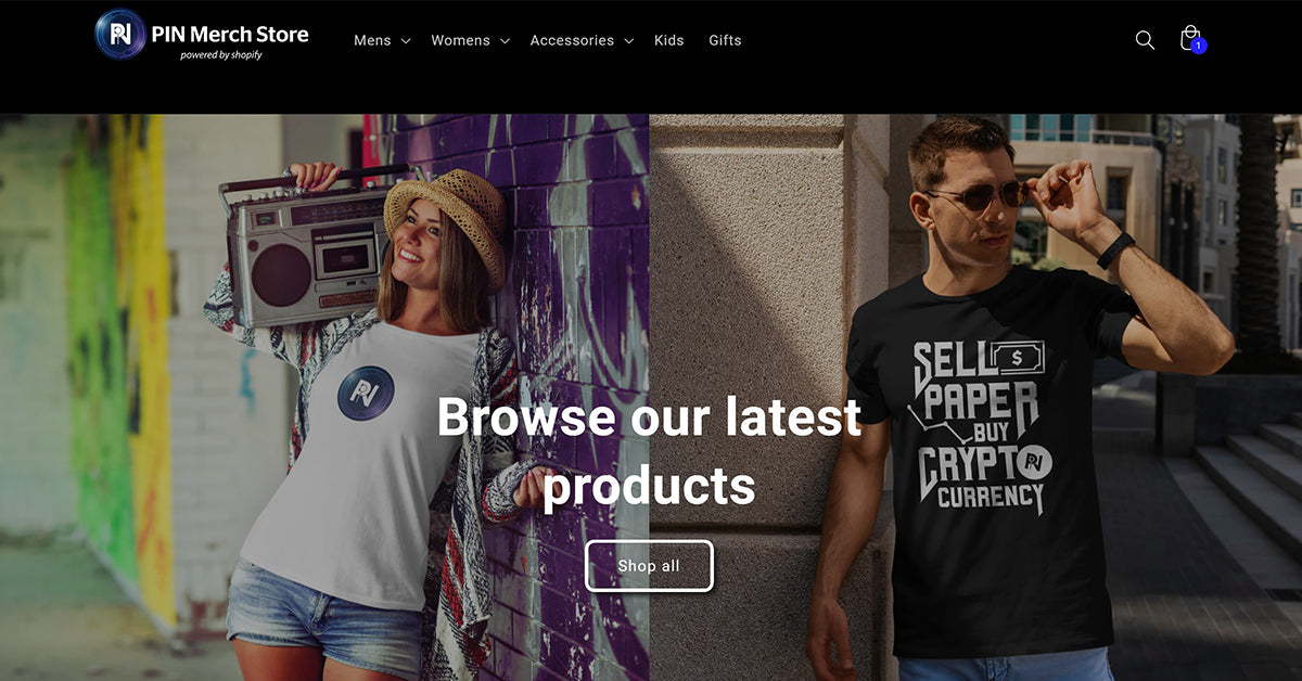 Payitnow Pay It Now (PIN) Merch Store
