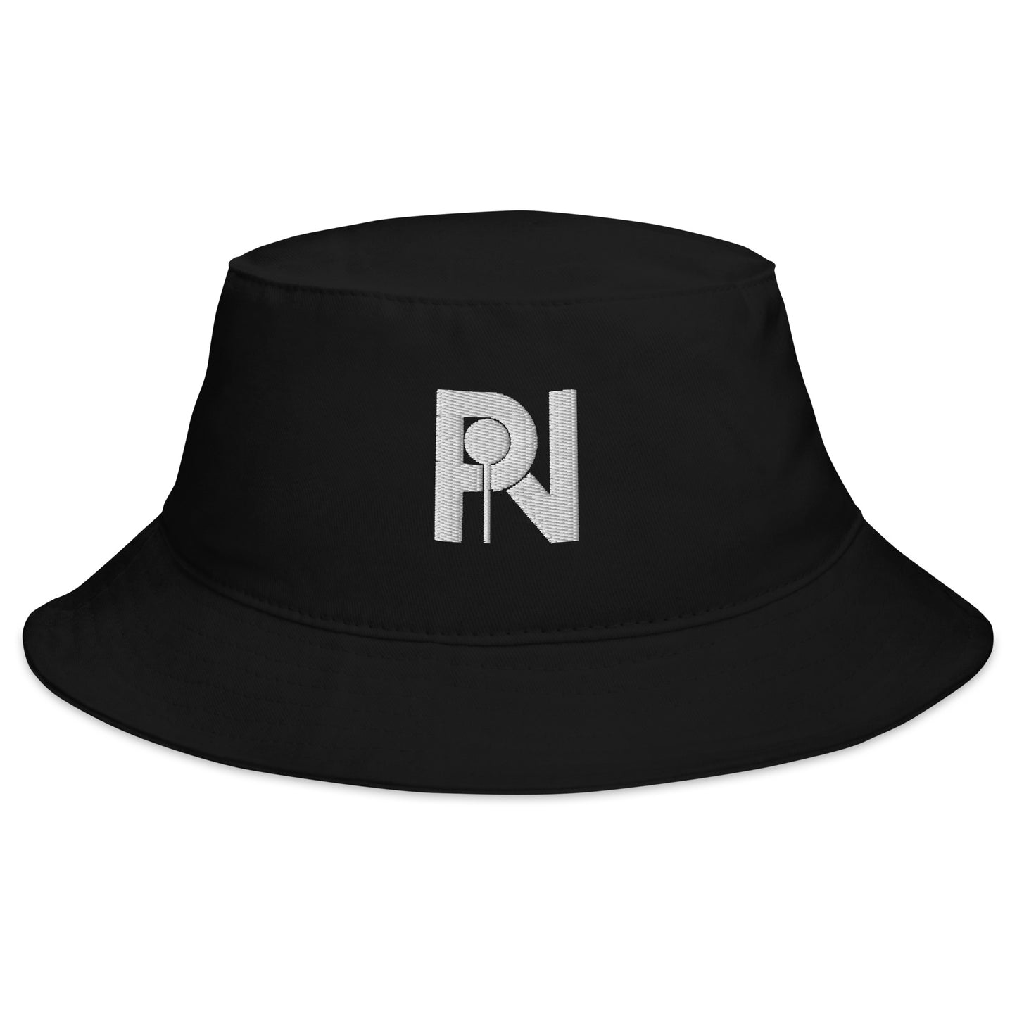 Unisex simple logo bucket hat