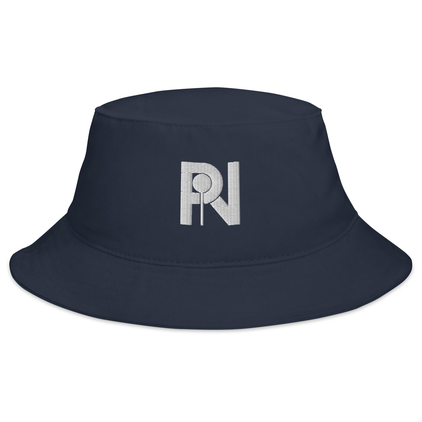 Unisex simple logo bucket hat