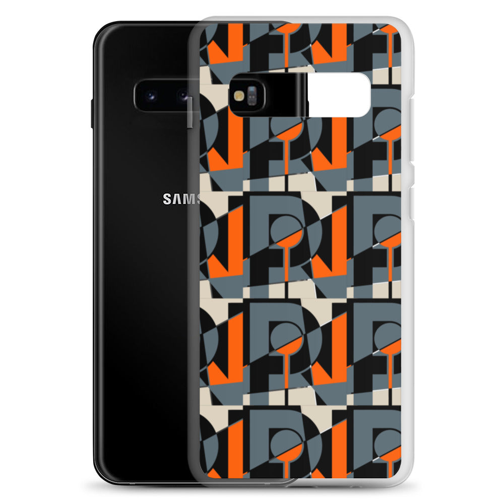 Abstract logo Samsung case