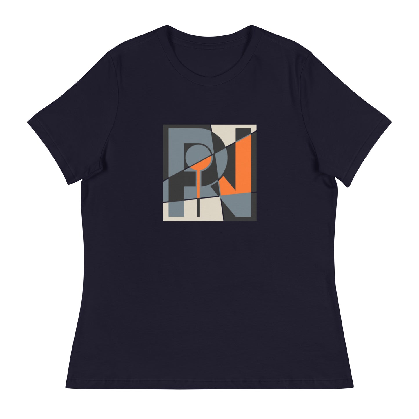 Women's abstract logo relaxed t-shirt